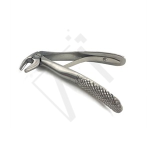 Forceps d'extraction dentaire pédiatrique Accuram 10 cm en acier inoxydable, instrument chirurgical dentaire pour l'extraction des dents chez l'enfant, certifié CE - Product Image 2