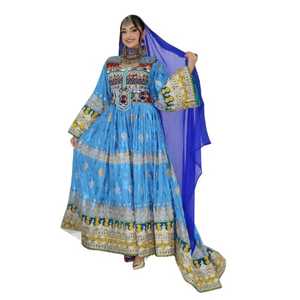 Mejor Edición de Vestidos Afganos para Mujer, Ropa de Fiesta Islámica, Estilo Vintage, a la Moda, con MOQ Bajo 2026 - Product Image 1