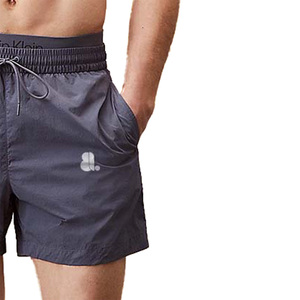 Calvin Klein - Shorts de Baño para Hombre, Color Azul Marino, 100% Poliéster, Secado Rápido, con Cordón Ajustable, Bolsillos y Logotipo Frontal - Product Image 4