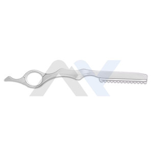 Cuchilla Profesional de Metal de 7 Pulgadas para Cortar el Cabello, Herramienta Avanzada para Adelgazar y Peinar, para Barberías, Salones y Uso Doméstico, Color Personalizado + Logotipo Láser - Product Image 6