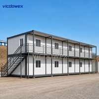 Clinique en conteneur préfabriqué VICDOWEX pour camp de construction et utilisation médicale en zone isolée
