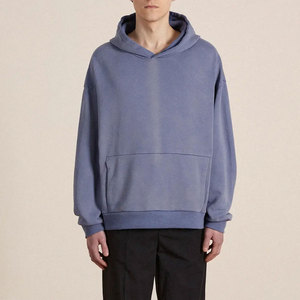 Sudadera con Capucha Unisex Oversize de Forro Polar y Algodón Pesado, Estilo Holgado, Ropa Casual Urbana, Venta al por Mayor - Product Image 1