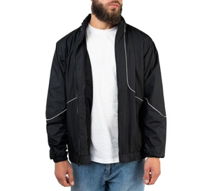 Chaqueta cortavientos de diseñador de ropa de calle con contraste de colores personalizados, ropa deportiva informal para exteriores, chaqueta transpirable a prueba de viento para correr - Product Image 5