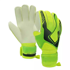 Guantes de Fútbol Unisex AAFZA SOCCER, Guantes de Portero Profesionales de Cuero con Agarre Elástico Antideslizante y Protección para los Dedos - Product Image 3