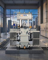 Transformateur de distribution d'énergie industriel haut de gamme 800 KVA refroidi à l'huile 20 KV 400V 50Hz Technologie de refroidissement ONAN ONAF Cuivre
