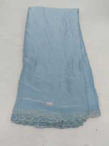 Tela de Seda Fendy con Trabajo de Diamantes, 65 GSM, 44 Pulgadas de Ancho, Material de Bordado de Diamantes de Lujo para Trajes de Boutique y Ropa Étnica - Product Image 6