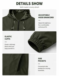Men <b>Lightweight</b> Windbreaker <b>Jacket</b> <b>Summer</b> Fashionable Water-resistant Outdoor Gear Custom Logo Wholesale Windbreaker <b>Jacket</b> Men - Product Image 3