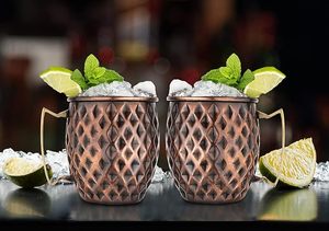 Traditional Copper Moscow Mule <b>Mugs</b> With Smooth Texture Perfect For Beverage Enjoyment In Kitchen Bar And Parties - Product Image 4