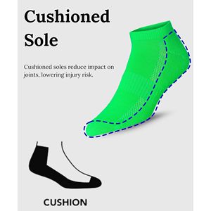 Calzini sportivi da uomo James Fiallo, confezione da 12, a taglio basso, per prestazioni elevate - Product Image 3