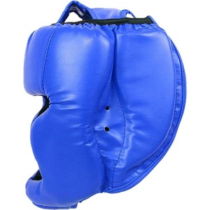 Leather <b>Head</b> Guards Boxing Professional <b>Training</b> <b>Head</b> gear Hot Sale On Customized <b>Head</b> Guard For online Sale - Product Image 4