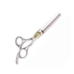 Ciseaux de coiffure à prix réduit, ciseaux de coupe supérieurs, élégants, en acier inoxydable japonais 440C, ciseaux de salon ANAAIF - Product Image 1