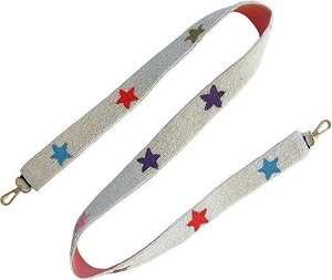 Sangle de remplacement élégante et artistique pour sac à bandoulière, faite à la main, légère, style bohème, perlée, réglable, pour filles - Product Image 6