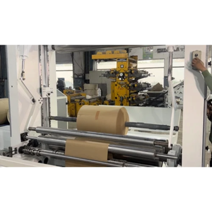 เครื่องตัดและม้วนกลับม้วนแบบสองดรัม ความเร็วสูง สำหรับงานแปลงวัสดุแบบม้วนต่อม้วน - Product Image 4