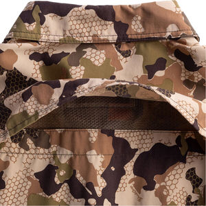 Camisa de Caza para Hombre, Personalizable con Logotipo, Resistente al Viento, Impermeable, Transpirable, Antibacteriana, Manga Larga, Diseño Sólido, Poliéster/Algodón - Product Image 4