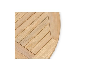 Mesa de Comedor Moderna de Lujo de Madera de Teca Sólida y Duradera, Muebles para Exteriores, Cocina, Hogar, Cafetería, Restaurante, Hotel, Resort, Villa - Product Image 6