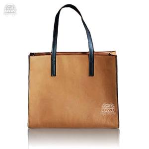 Bolso de mano para mujer en oferta, bolso tote de cuero genuino, espacioso, moderno, para exteriores, bolso de hombro, venta al por mayor - Product Image 6