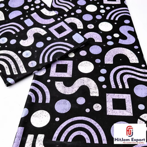 Tissu en coton imprimé africain marocain, Ankara Kitenge personnalisé pour la production de vêtements de mode, personnalisation de logo, marques, ONG, églises - Product Image 1