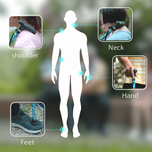 Bastones inteligentes telescópicos ligeros de aluminio de 250 libras con mango de vibración, bastón de lujo para personas mayores - Product Image 6