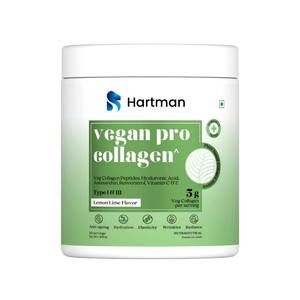 Vegan Pro Collagen Type I and III Lemon Lime Flavor Dietary Supplement Powder - Product Image 1