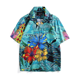 Camisa Hawaiana de Manga Corta con Botones y Estampado Completo para Hombre, Diseño Atractivo - Product Image 6