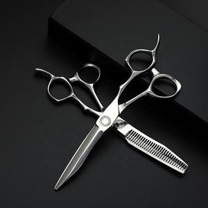 กรรไกรตัดผมสแตนเลส AE-170 440c สำหรับคนถนัดขวา 32 ฟัน ชุดกรรไกรตัดผมสำหรับร้านเสริมสวย ระดับมืออาชีพ ANAAIF - Product Image 3