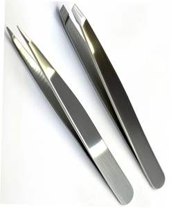 Kit de pinces à cils en acier inoxydable de haute qualité pour l'extension de faux cils, outils professionnels de soins de beauté - Product Image 3