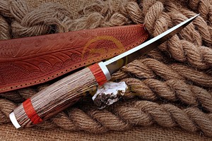 Handmade <b>Boning</b> Fillet <b>Knife</b> Stainless Steel Blade Ergonomic Wood <b>Handle</b> Butcher <b>Knife</b> - Product Image 5
