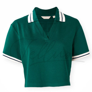 Chemises polo de jogging pour femmes, t-shirts polo de haute qualité, respirants, pour usage extérieur, couleur personnalisée - Product Image 4