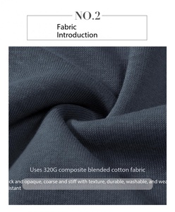 Pantalon de survêtement rétro 100 % coton pour hommes et femmes, coupe lourde, taille mi-haute, cheville côtelée, prix usine Chine-Bangladesh - Product Image 3