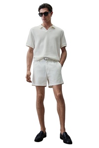 Regular Fit ODM & OEM Custom Brand Breathable 100% Cotton Rib Knit Men's Half <b>Sleeve</b> V-Neck Collar T-<b>Shirts</b> Available for Sale - Product Image 6