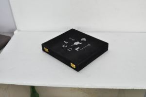 Caja de regalo premium, juego de cubiertos y cuchillos para queso hechos a mano en oro, 10 piezas, aptos para contacto con alimentos, juego de cubiertos de alta calidad estilo herradura. - Product Image 4