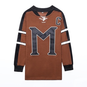 Maillot de hockey sur glace personnalisé avec logo, respirant, séchage rapide, 100 % polyester, style tendance, prix abordable, vente en gros - Product Image 1