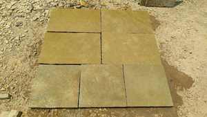 Tandur Yellow Limestone Natural <b>Stone</b> Slabs for Exterior <b>Landscape</b> Garden Patios and Architectural Projects - Product Image 3