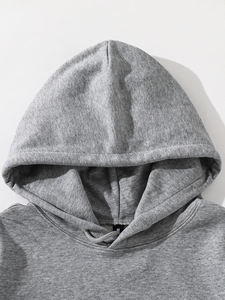 Sweat-shirt à capuche en molleton biologique pour homme, 100% coton biologique, sweats à capuche personnalisés - Product Image 4