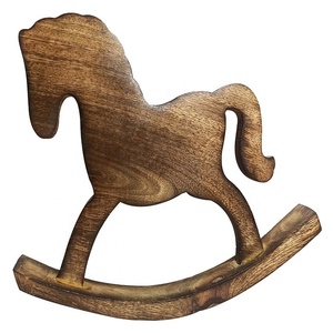 Artículo de artesanía india, venta al por mayor, decoraciones colgantes de árbol de Navidad de madera de Metal, nuevo diseño, acabado Vintage para decoración de uso doméstico - Product Image 1