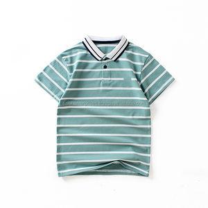 Camiseta de Verano Estilo Coreano para Niños, Camiseta Polo de Manga Corta para Niños Medianos y Grandes, Camiseta de Manga Corta para Niños al por Mayor - Product Image 5