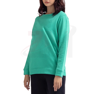 Sweat-shirts pour femmes en gros, impression de logo personnalisé, manches longues, haute qualité, fabriqués en usine, sweat-shirt pour femmes le plus vendu - Product Image 3