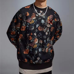Best Quality Men's 100% Cotton Fleece Winter Casual <b>Sweatshirt</b> New High Customized Crewneck Breathable Eco-Friendly <b>Plain</b> Hot - Product Image 1