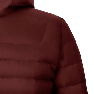 ARTIZ INTERNATIONAL Custom Knitted Solid <b>Men</b> Puffer Jacket Lightweight Water-Resistant Windproof Hooded Zipper Closure - Product Image 6