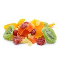 Vente en gros d'usine, fruits déshydratés en vrac, banane, kiwi, figue, datte rouge, pomme, fraise, fruits déshydratés mélangés, fruits en mélange