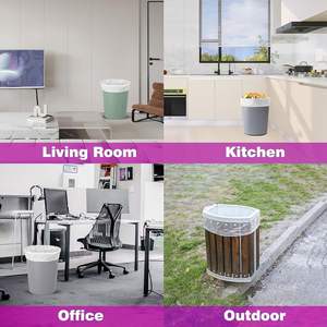 Bolsas de Basura Desechables en Caja, 270 Piezas, Resistentes a Pinchazos y Desgarros, 8 Galones, con Cordón para Cocina - Product Image 4