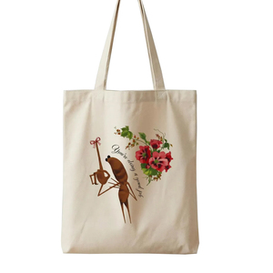 New Simple Design Solid Color Printed 100% Cotton Reusable Promotional <b>Bags</b> With Custom Logo And Size Wholesale - Product Image 1