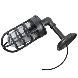 Lámpara de Pared LED Estilo Vintage Loft, Lámpara de Jaula, Lámpara de Viento, para Fondo de Bar, Cafetería, Restaurante, Sala de Estar, Exterior, Aplique de Pared de Vidrio - Product Image 1