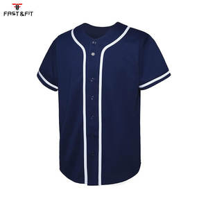 Camiseta Deportiva Personalizada de Béisbol para Hombre, Uniforme de Equipo - Product Image 1