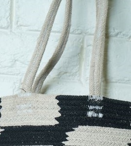 Sac fourre-tout bohème en coton écologique pour femme, grande capacité, ouverture supérieure, sac à bandoulière pour usage quotidien et plage, toutes saisons - Product Image 3