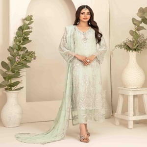 Clearance Sale Original Indian <b>Kurta</b> Set for <b>Women</b> Pakistani Party Dress with Salwar Kameez Tawakkal Readymade Dress - Product Image 1