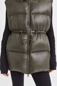 <b>Women</b> Sleeveless Oversized <b>Winter</b> Coat Cotton Filling Dyed Embroidery <b>Waterproof</b> Breathable Regular Outdoor Puffer <b>Jacket</b> - Product Image 2