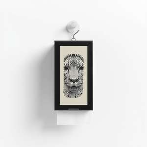 Distributeur mural de mouchoirs en papier interplié, 2 plis, 100% pâte de bois vierge, logo personnalisé OEM - Product Image 4