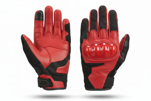 Gants de moto de haute qualité, résistants, à doigts entiers, antidérapants, respirants, pour la course, équipement de sécurité pour moto - Product Image 6