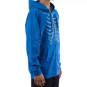 Sudaderas con Capucha de Invierno para Hombre, Mezcla de Algodón de la Mejor Calidad, con Pedrería, Forro Polar de Alta Calidad, Ecológicas, Transpirables y de Corte Holgado - Product Image 4